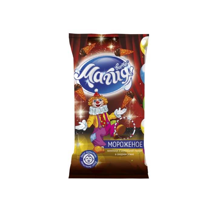 Сливочное ванильное в шоколадной глазури 10% 1