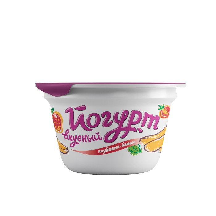 «Вкусный» клубника-банан 6% 1