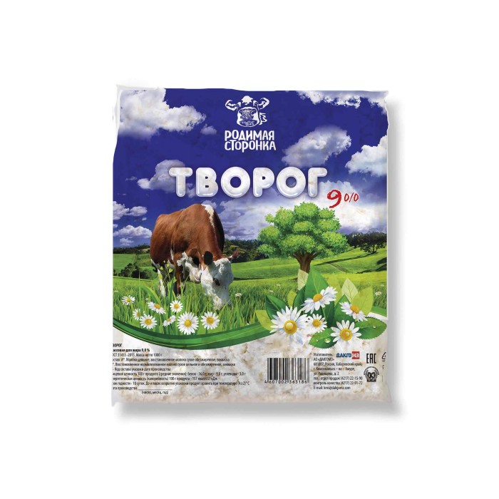 Творог 9% 1000 г 1
