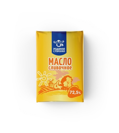 Масло сливочное 72,5% • Родимая сторонка